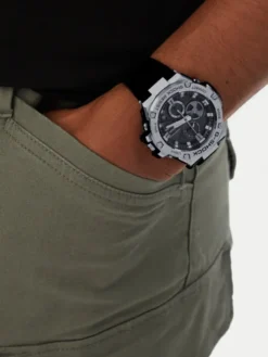G-Shock Zegarek GST-B100-1AER Srebrny