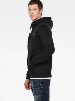 G-STAR Bluza Premium Core D16122-C235-6484 Czarny Regular Fit