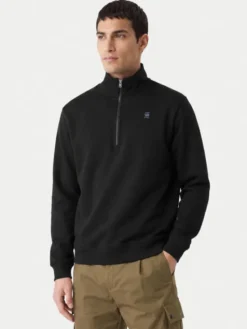 G-STAR Bluza Premium D26459 C235 Czarny Regular Fit