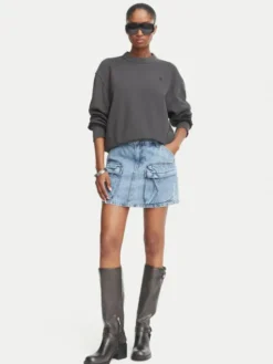 G-STAR Bluza Unit D28752-D969 Czarny Regular Fit
