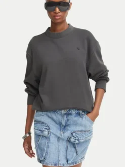 G-STAR Bluza Unit D28752-D969 Czarny Regular Fit
