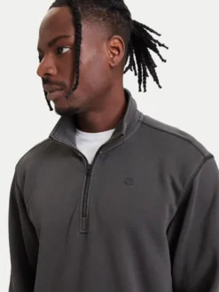 G-STAR Bluza Unit D30717-D969 Szary ciemny Regular Fit