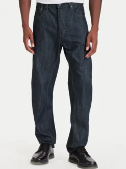 G-STAR Jeansy Arc 3D D30100-E358 Granatowy Regular Fit