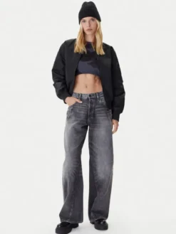 G-STAR Jeansy Contor 3D D27690-D537 Szary Wide Leg