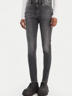 G-STAR Jeansy D05175-A634 Szary Skinny Fit