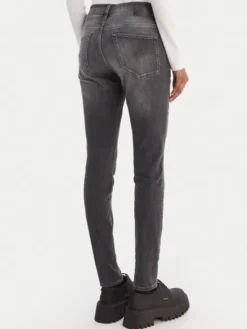 G-STAR Jeansy D05175-A634 Szary Skinny Fit