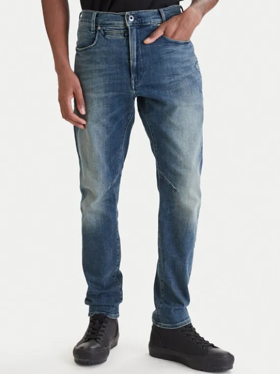 G-STAR Jeansy D-Staq 3D D05385-D634 Niebieski Slim Fit