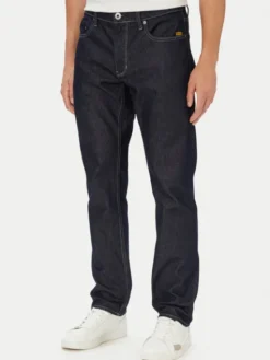 G-STAR Jeansy Mosa D23692 D316 Granatowy Straight Fit