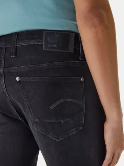 G-STAR Jeansy Revend 51010-A634 Szary Skinny Fit
