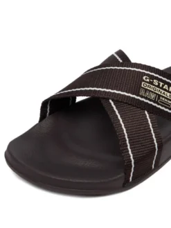 G-STAR Klapki CEO-SS26-3C042 Brązowy
