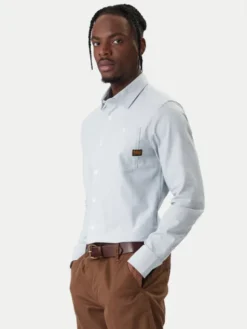 G-STAR Koszula Bristum 2.0 D23553 E071 Błękitny Slim Fit