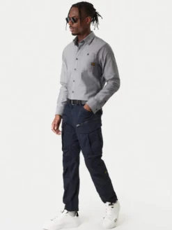 G-STAR Koszula Bristum 2.0 D23553 E071 Szary Slim Fit