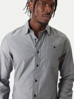 G-STAR Koszula Bristum 2.0 D23553 E071 Szary Slim Fit
