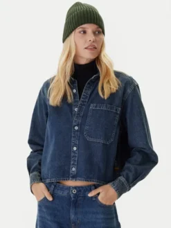 G-STAR Koszula jeansowa D26801-D777 Kolorowy Boxy Fit
