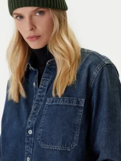 G-STAR Koszula jeansowa D26801-D777 Kolorowy Boxy Fit