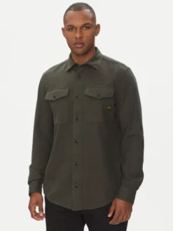 G-STAR Koszula Marine D24963-D454 Brązowy Slim Fit