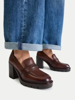 G-STAR Loafersy CEO-WI34-CLEVELAND-05 Brązowy