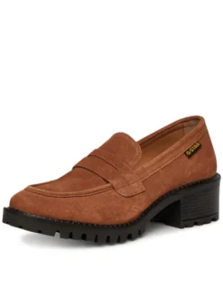 G-STAR Loafersy WI34-JANELLE-01 Brązowy