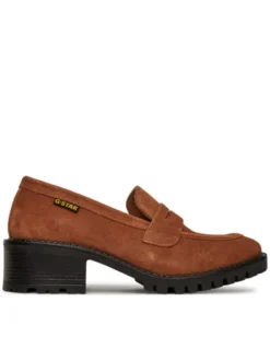 G-STAR Loafersy WI34-JANELLE-01 Brązowy