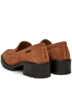 G-STAR Loafersy WI34-JANELLE-01 Brązowy