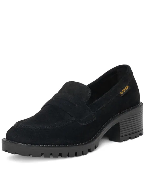 G-STAR Loafersy WI34-JANELLE-01 Czarny