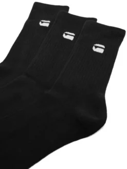 G-STAR Skarpety długie CEO_AS_G-STAR_313_W_AW26 (3-PACK) Czarny