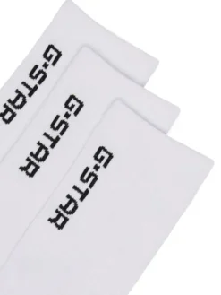 G-STAR Skarpety długie CEO_AS_G-STAR_312_W_AW26 (3-PACK) Biały