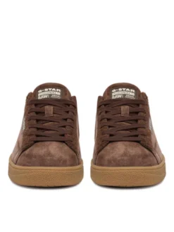 G-STAR Sneakersy EO-LO40039 Brązowy ciemny