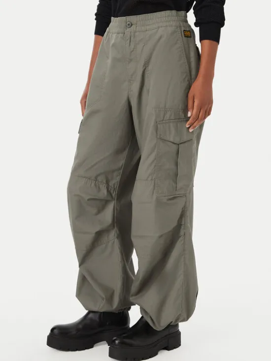 G-STAR Spodnie materiałowe D29375-D387 Zielony Loose Fit
