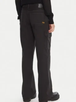 G-STAR Spodnie materiałowe Judee D24673-E078 Czarny Relaxed Fit