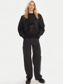 G-STAR Spodnie materiałowe Judee D24673-E078 Czarny Relaxed Fit