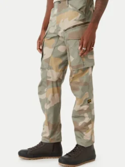G-STAR Spodnie materiałowe Rovic D02190-E574 Zielony Tapered Fit