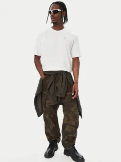 G-STAR Spodnie materiałowe Rovic 3D D30010-D553 Khaki Regular Fit