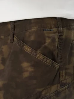G-STAR Spodnie materiałowe Rovic 3D D30010-D553 Khaki Regular Fit