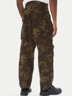 G-STAR Spodnie materiałowe Rovic 3D D30010-D553 Khaki Regular Fit