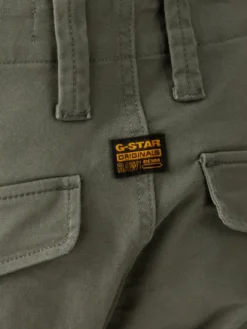 G-STAR Spodnie materiałowe Zip Pkt D24307-E172 Szary Skinny Fit