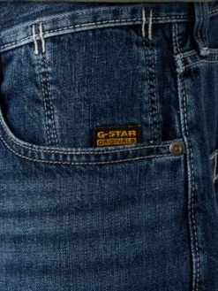 G-STAR Szorty jeansowe Deeggie D28474-D536 Niebieski Regular Fit