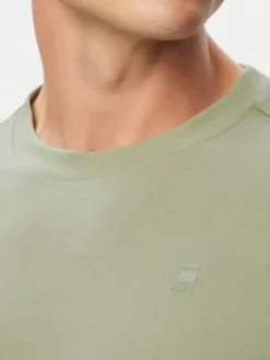 G-STAR T-Shirt Lash D16396-B353 Zielony Regular Fit