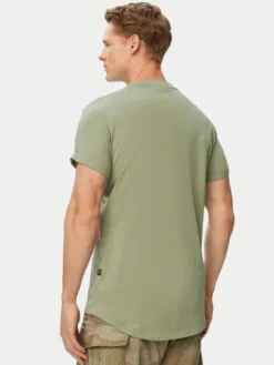 G-STAR T-Shirt Lash D16396-B353 Zielony Regular Fit