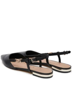 Guess Baleriny FLTFRA LEA05 Czarny
