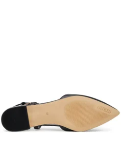 Guess Baleriny FLTFRA LEA05 Czarny