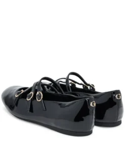 Guess Baleriny FLTKAL PAF02 Czarny