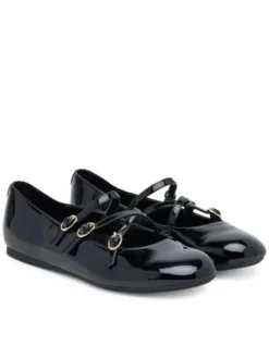 Guess Baleriny FLTKAL PAF02 Czarny