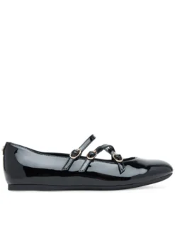Guess Baleriny FLTKAL PAF02 Czarny