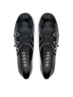 Guess Baleriny FLTKAL PAF02 Czarny