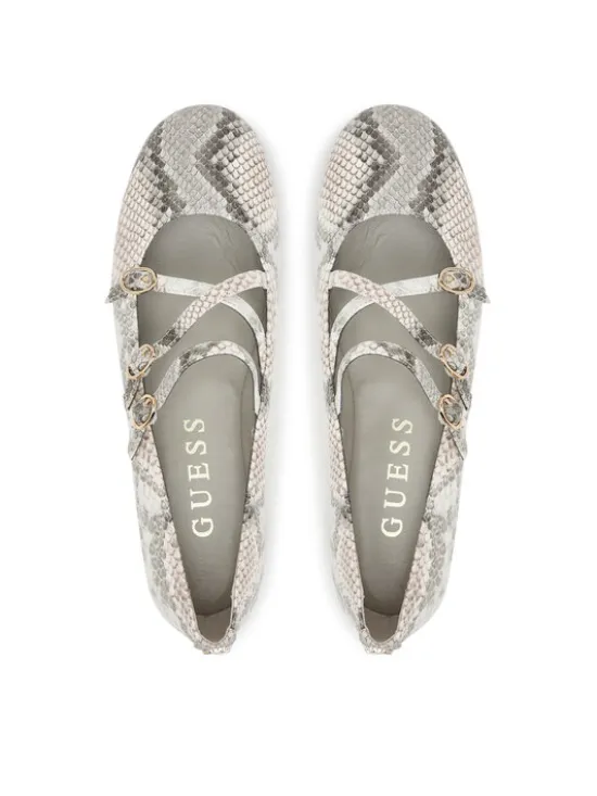 Guess Baleriny FLTKAL PEL02 Szary