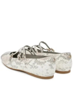 Guess Baleriny FLTKAL PEL02 Szary