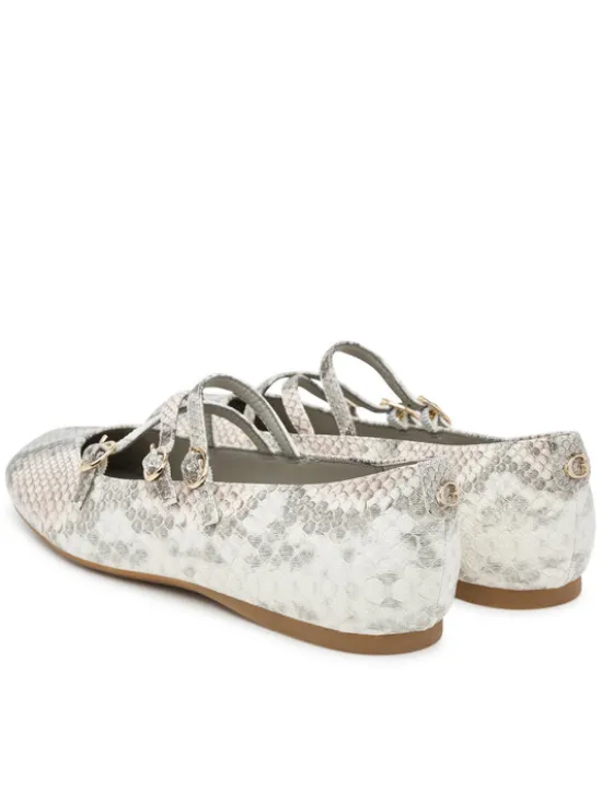 Guess Baleriny FLTKAL PEL02 Szary
