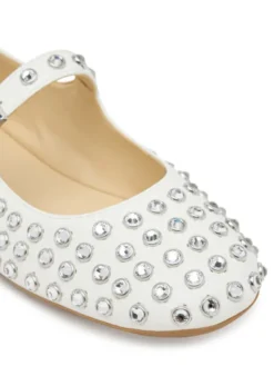 Guess Baleriny FLTKDL ELE02 Biały