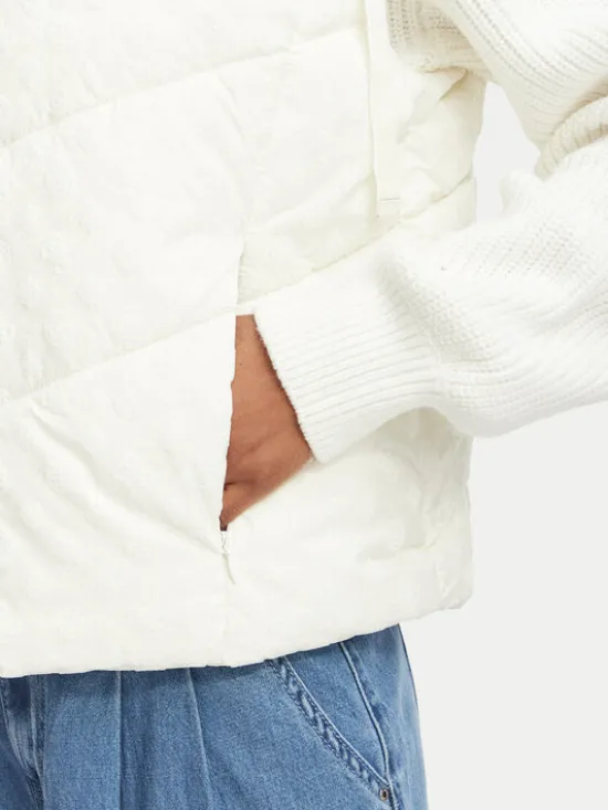 Guess Bezrękawnik W6BL53 W4182 Kremowy Regular Fit